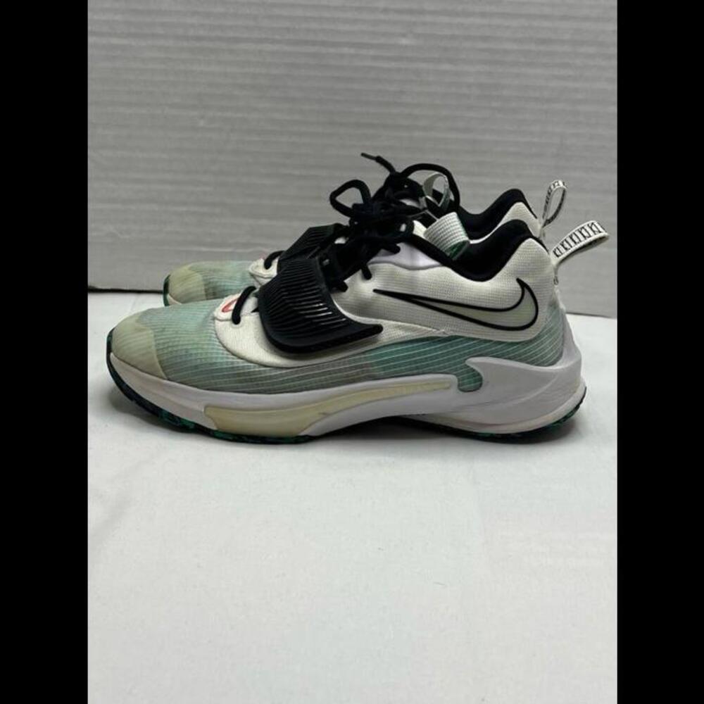 Nike Zoom Freak 3 Mens White Mint Green Sz 7Y